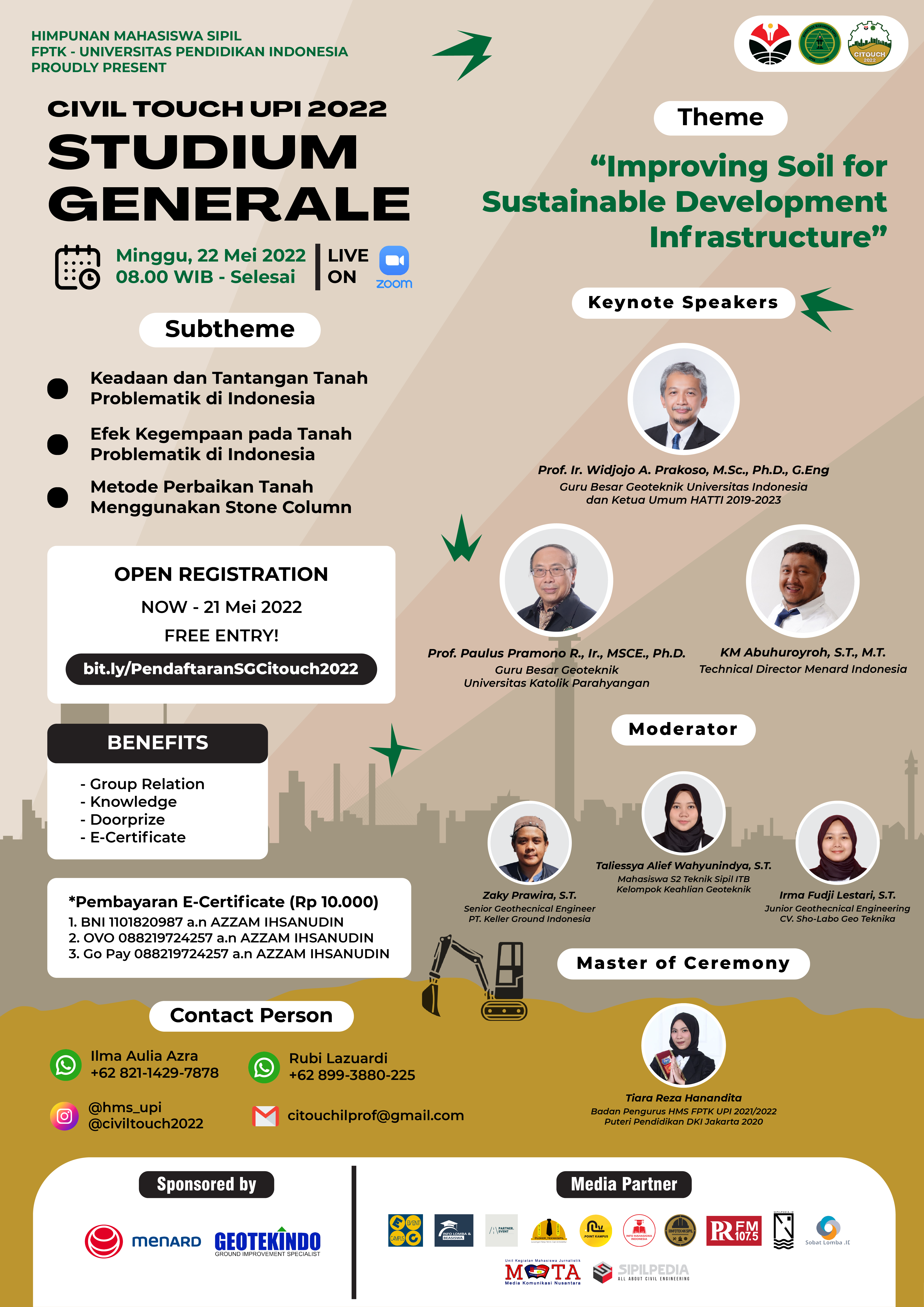 Civil Touch UPI 2022 Studium General