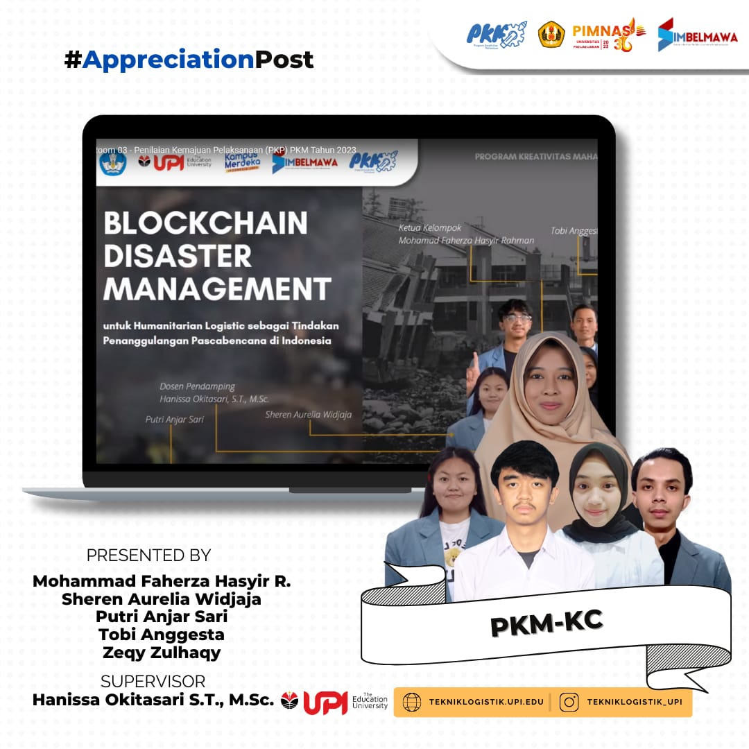 Tim PKM-KC mewakili Universitas Pendidikan Indonesia pada Pekan Ilmiah Mahasiswa Nasional (PIMNAS)
