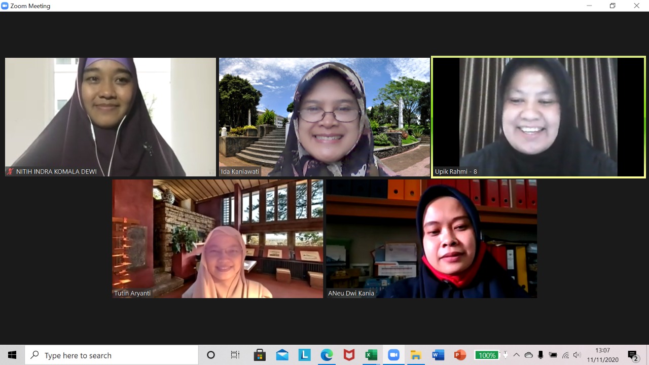 Departemen Pendidikan Teknik Arsitektur FPTK UPI Terima Visitasi Tim Audit Mutu Internal (AMI) UPI 2020