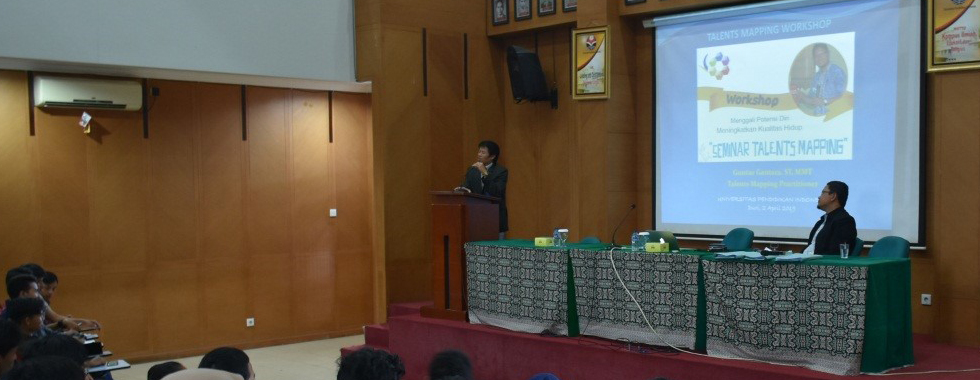 Talents Mapping Workshop “Menggali Potensi Diri Meningkatkan Kualitas Hidup”