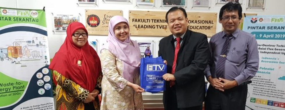 Departemen Pendidikan Teknik Elektro Fakultas Pendidikan Teknologi dan Kejuruan Universitas Pendidikan Indonesia (DPTE FPTK UPI) Bekerjasama dengan Faculty of Technical and Vocational  Universiti Pendidikan Sultan Idris (FTV UPSI) Selenggarakan Work Prese
