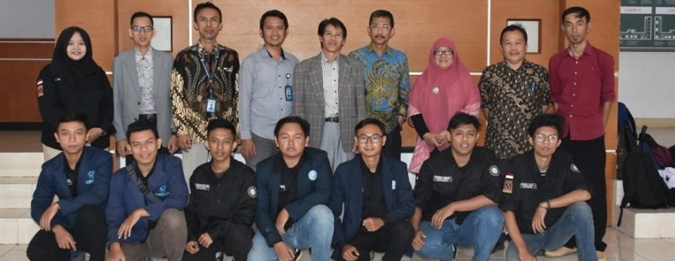 FPTK UPI Menerima Kunjungan Tim Mobil SULA mahasiswa Program Studi Pemeliharaan Mesin Politeknik Negeri Subang