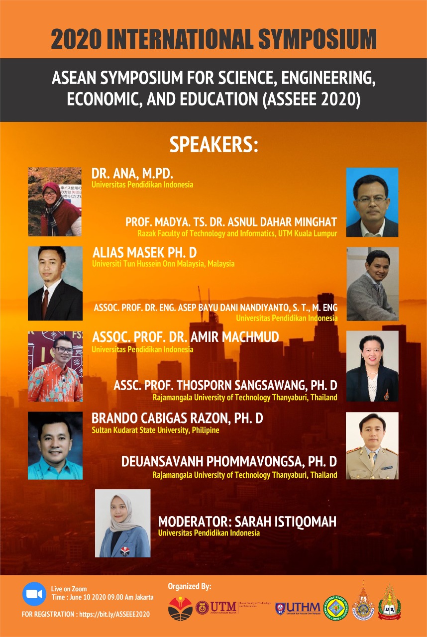 ASEAN Symposium For Science, Engineering, Economic, and Education (ASSEEE 2020)
