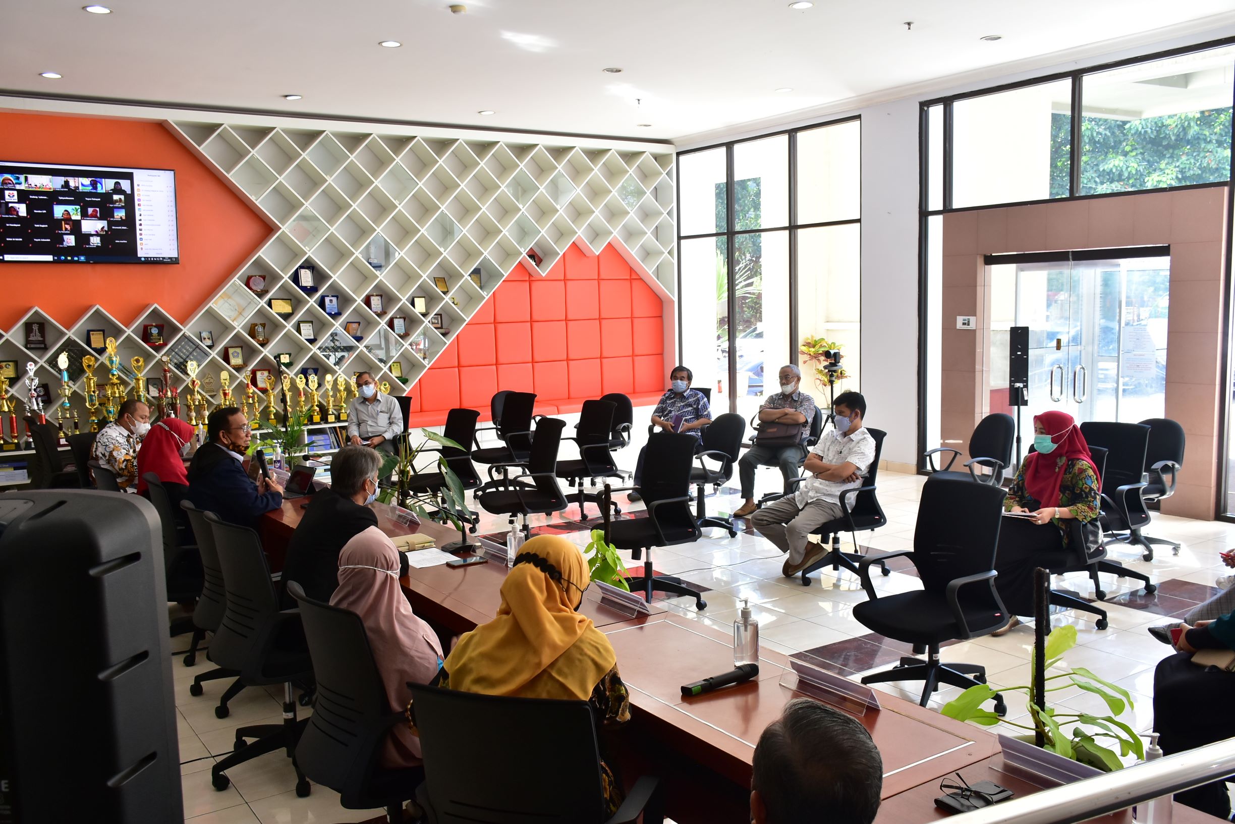 Kunjungan Akselerasi pencapaian Program kerja Wakil Rektor bidang Pendidikan dan KemahasiswaanUPI ke FPTK 