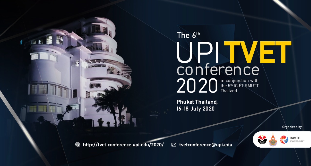 6th UPI International Conference on TVET 
