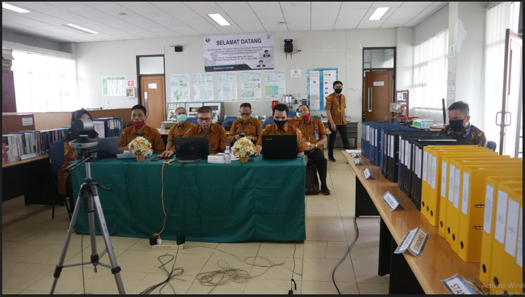 Pertama untuk Kampus di UPI, Program Studi Pendidikan Teknik Elektro FPTK UPI Jalani Akreditasi secara Online