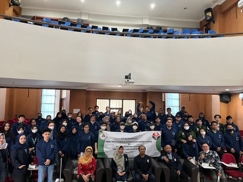 Program Studi Pendidikan Tata Boga FPTK UPI Menerima Kunjungan Studi Banding dari Monas Pacific Culinary Academy, Surabaya