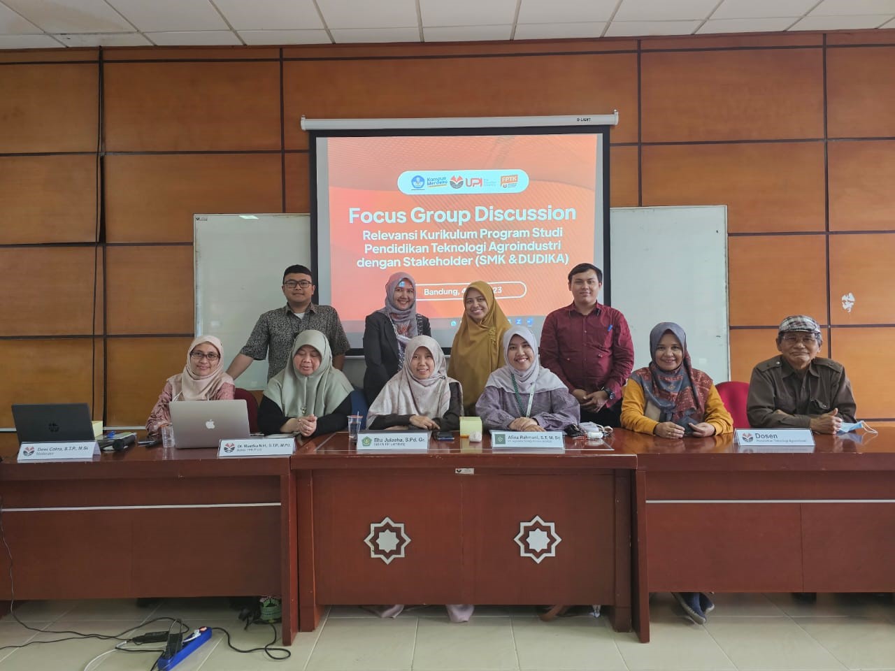 Prodi Pendidikan Teknologi Agroindustri selenggarakan FGD Relevansi Kurikulum dengan Stakeholders