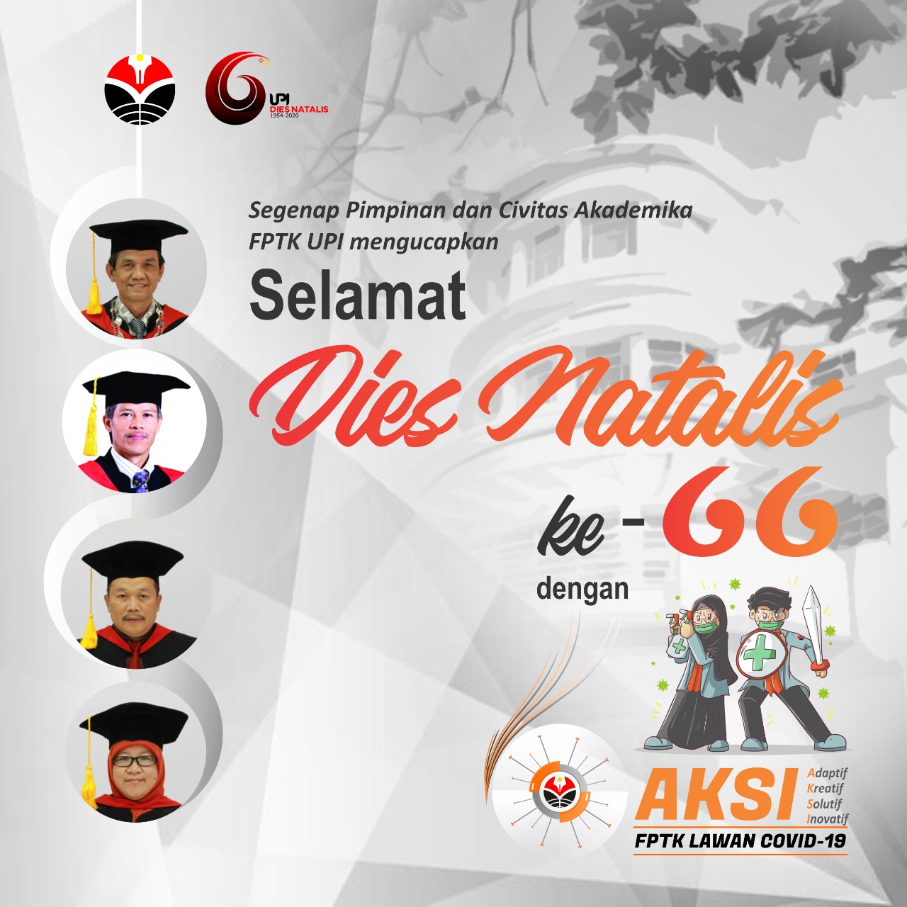 Selamat Dies Natalis UPI ke-66