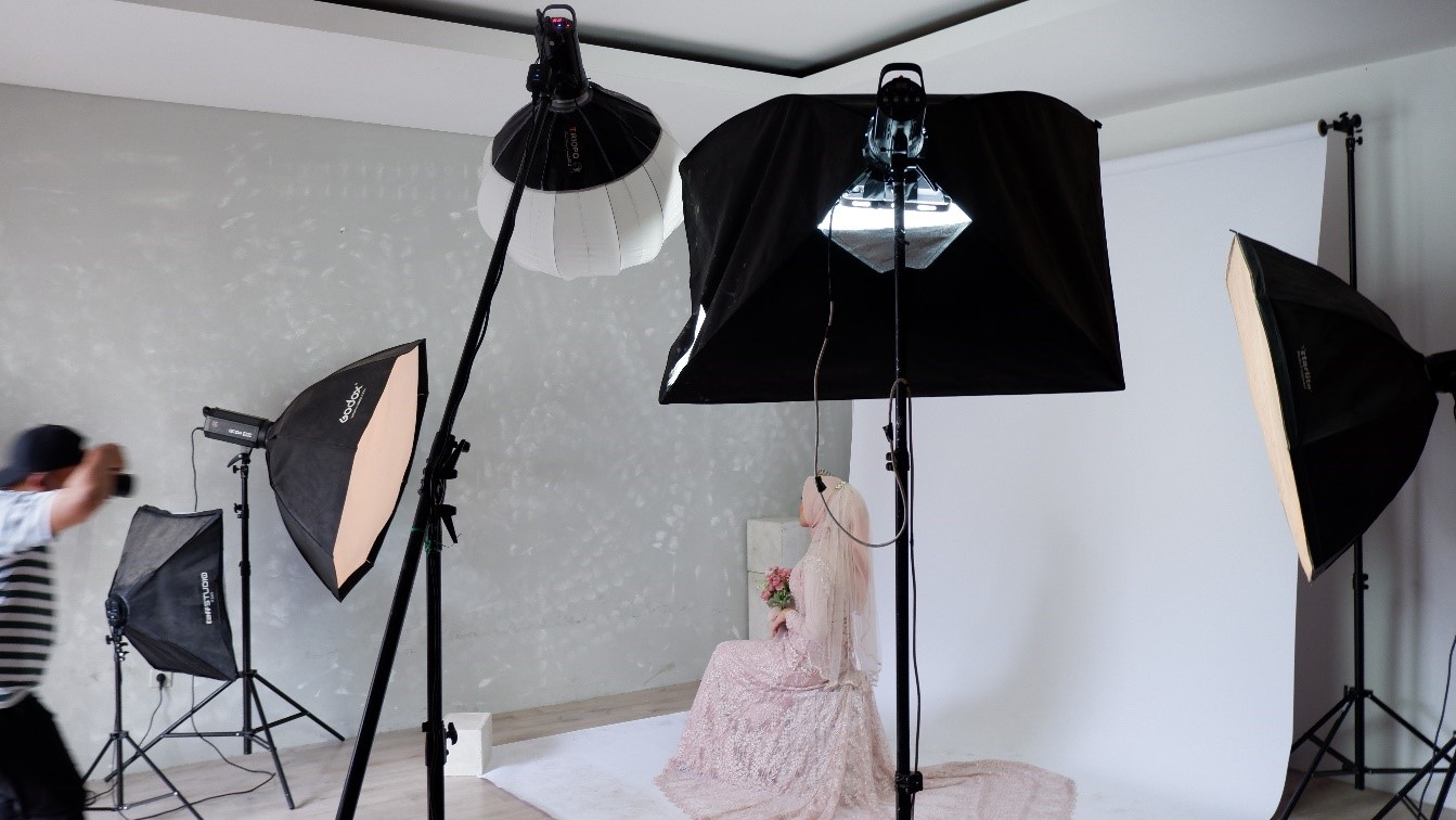 Kesiapan Photoshoot acara Devasana: Askara Santara