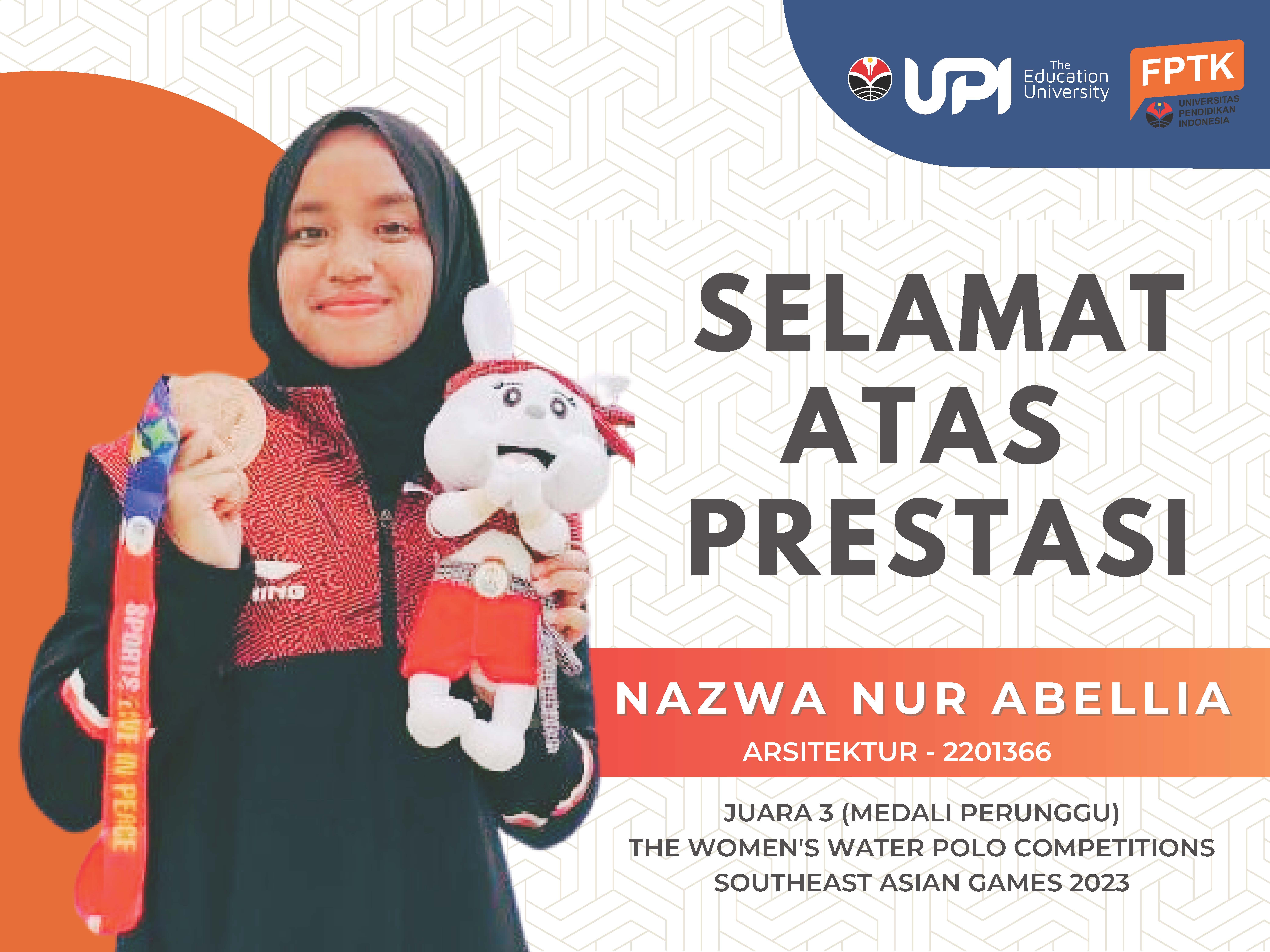 Selamat Atas Prestasi Azwa Nur Abellia