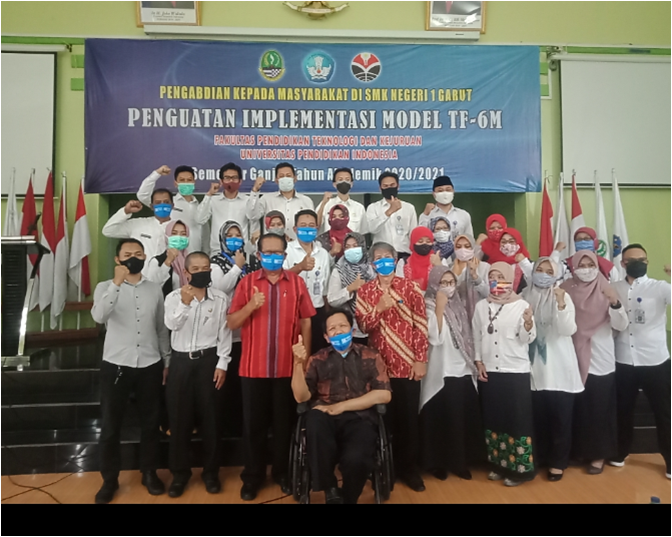 Tim P2M FPTK UPI Bekerja Sama dengan SMKN 1 Garut Gelar Kegiatan Pengabdian pada Masyarakat
