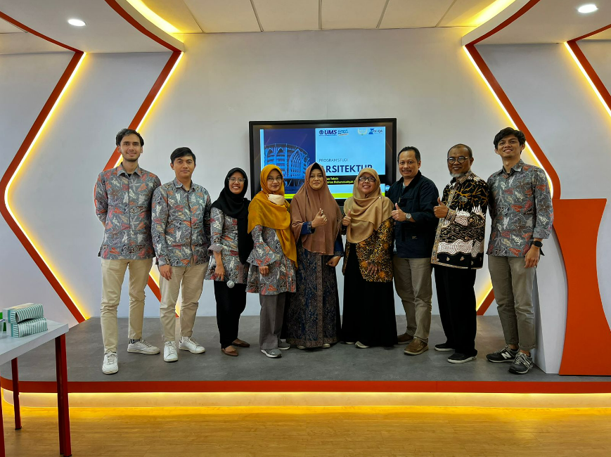 Arsitektur UMS Berkunjung ke Prodi Arsitektur dan Magister Arsitektur FPTK UPI