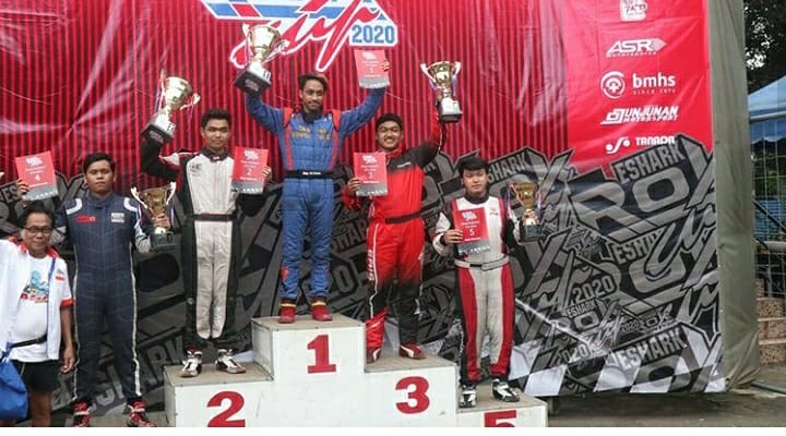UKM Kompetitif UPI Raih Gelar Juara Kejuaraan Nasional Gokart berlabel Eshark Rok Cup 2020 