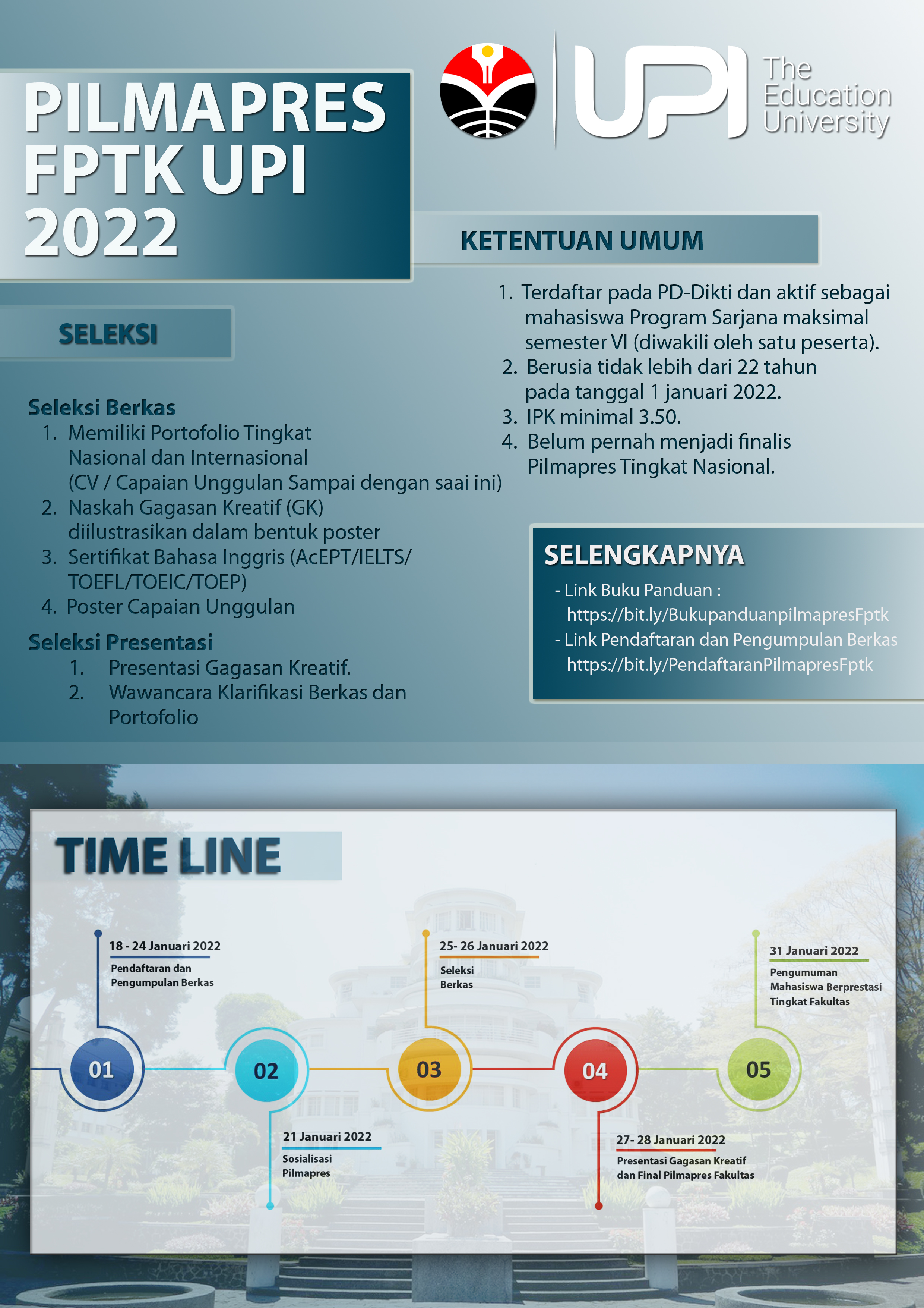 PILMAPRES FPTK UPI 2022