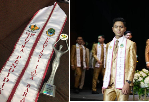 Mahasiswa Teknik Logistik Raih 4th Runner Up Putra Pendidikan Provinsi Jawa Barat 2023