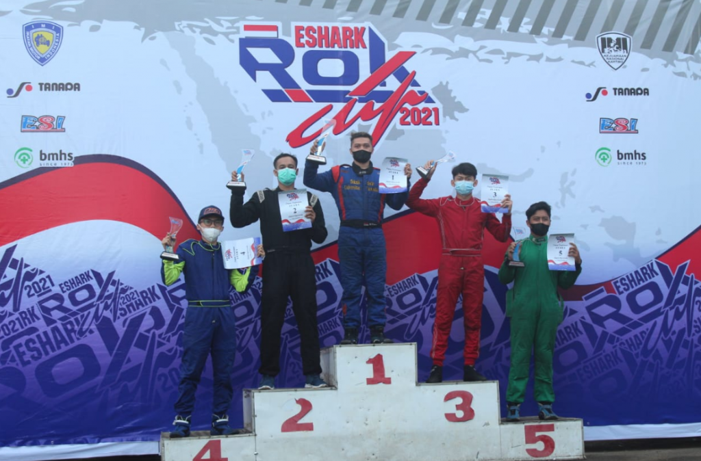 Tim UKM Kompetitif UPI Raih Piala di Kejurnas Gokart ESHARK ROK CUP 2021 