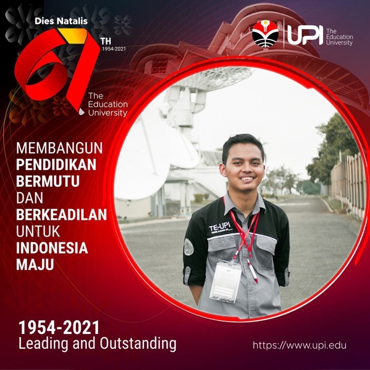 Hersyanda Putra Adi Wisudawan Terbaik Tingkat Prodi Teknik Elektro :  Aktif didalam dan luar Kampus