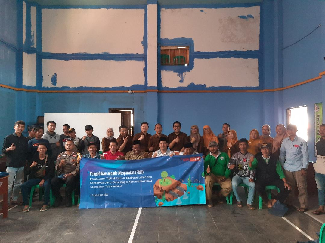 PENTINGNYA PEMBUATAN SALURAN DRAINASE LAHAN DI KAMPUNG CIPULUS DESA BUGEL KECAMATAN CIAWI KABUPATEN TASIKMALAYA