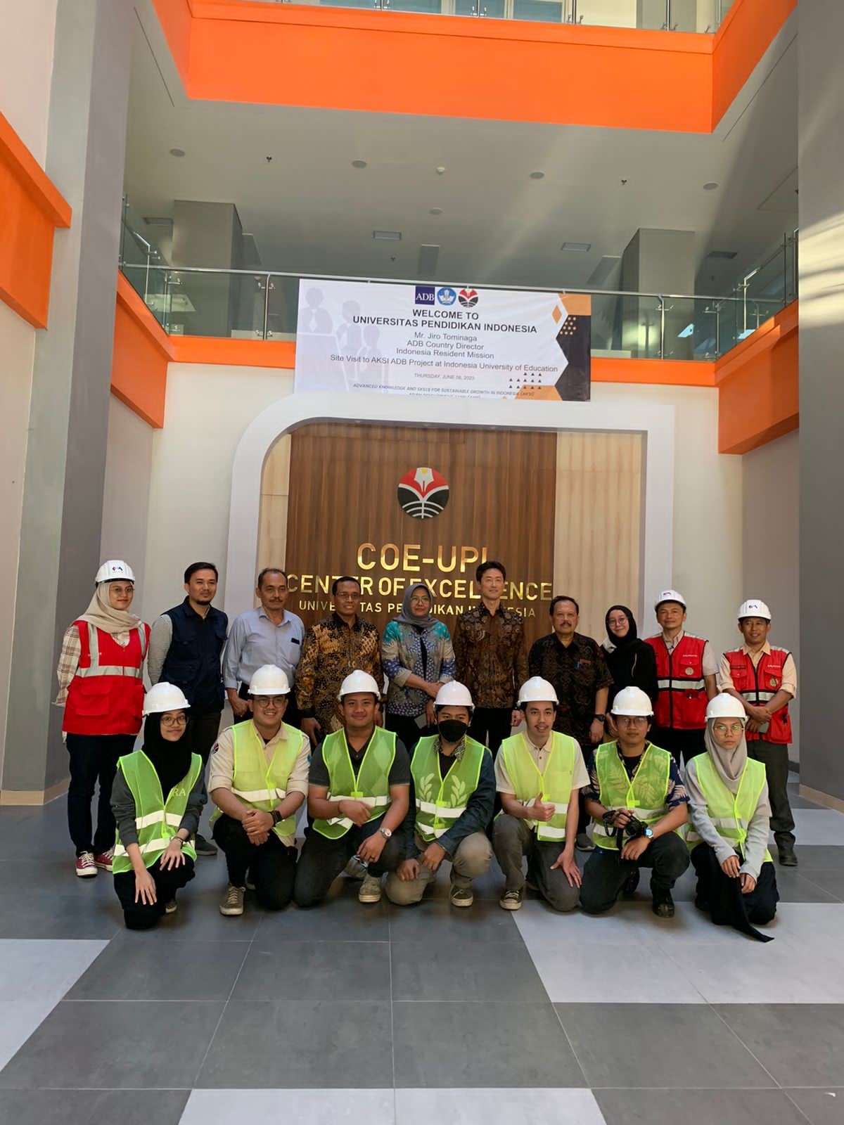 Teknik Logistik FPTK UPI Dikunjungi ADB Country Director Indonesia Resident Mission