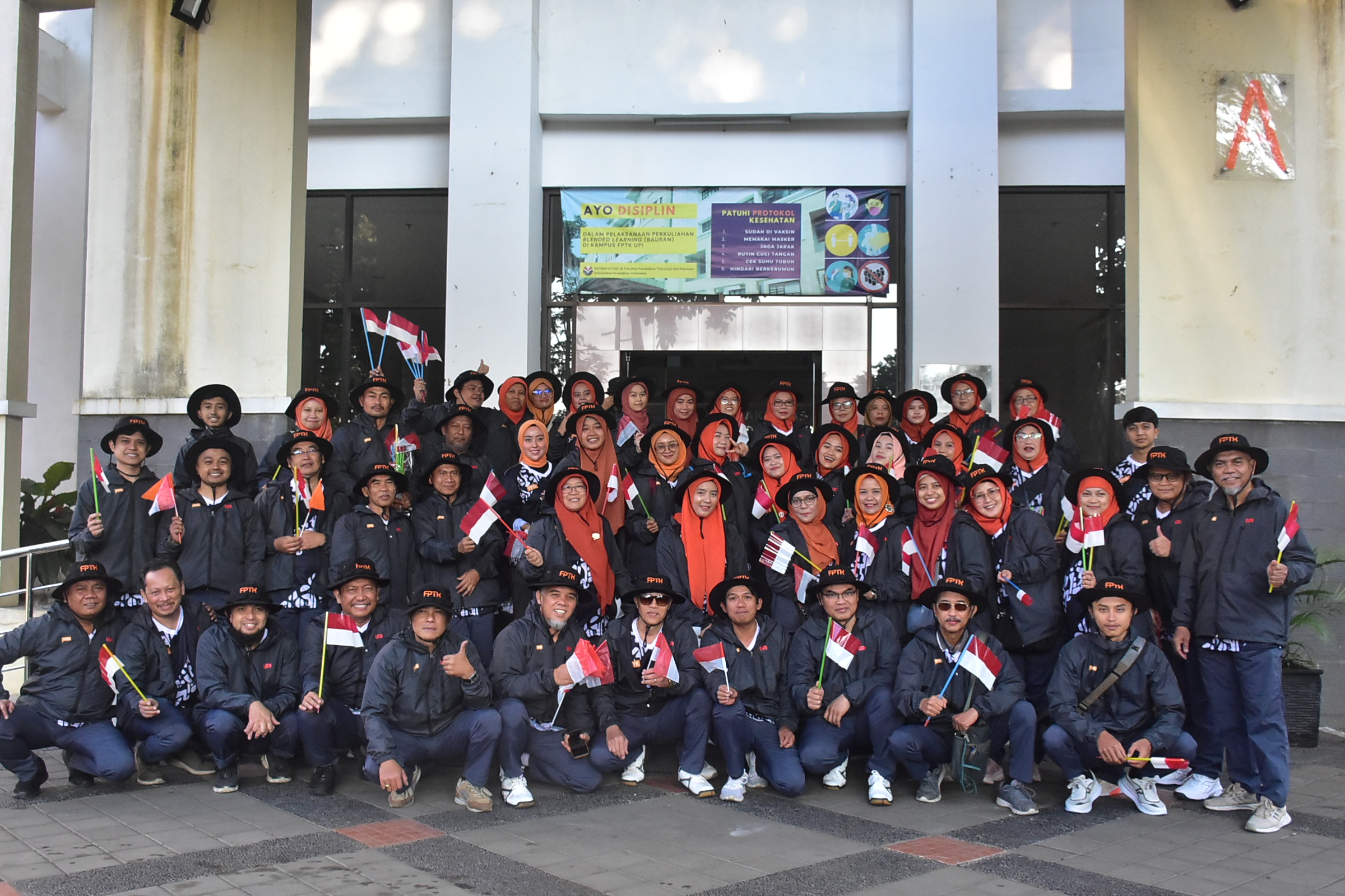 FPTK UPI Kirim Kontingen Ikuti PORDOSKA UPI ke XIII Tahun 2023