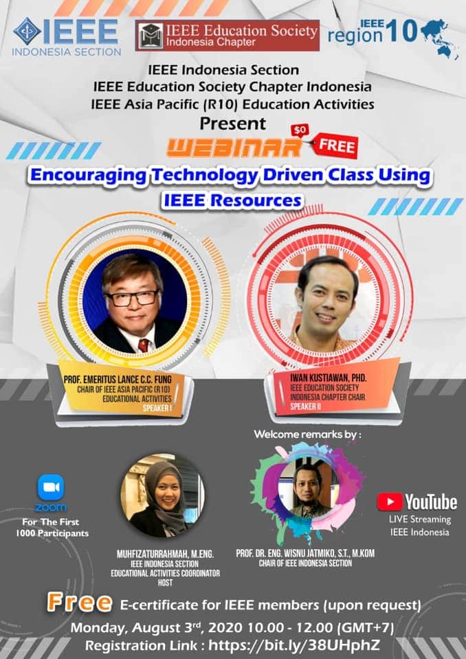 Webinar Encouraging Technology Driven Class Using IEEE Resources