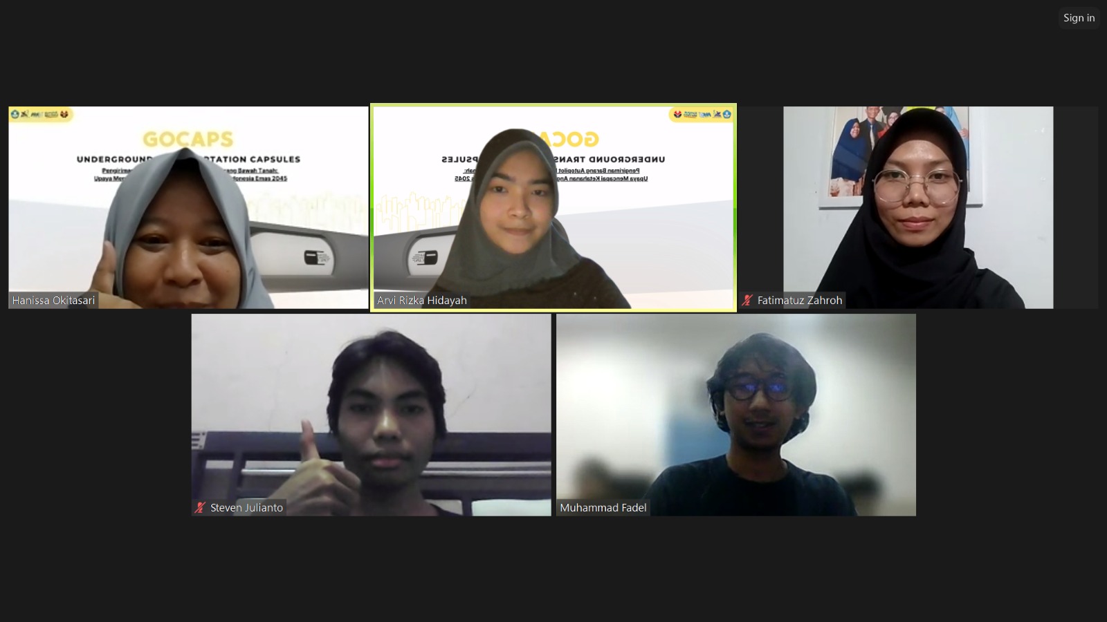 GOCAPS  Gagasan Mahasiwa Teknik Logistik dan Teknik Sipil upaya Mencapai Ketahanan Angkutan Logistik Indonesia Emas 2045