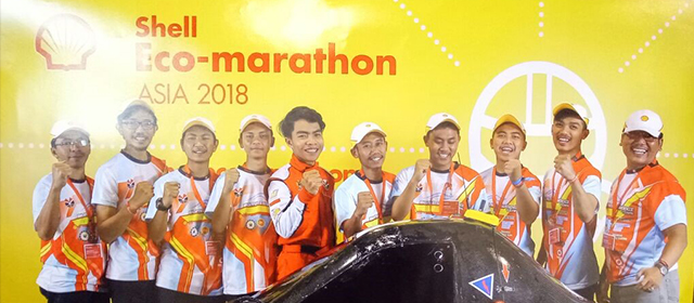Tim Bumi Siliwangi Team 4 (Universitas Pendidikan Indonesia) di Ajang Shell Eco-Marathon Asia 2018