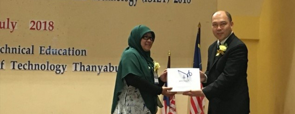 Dekan FPTK UPI Utus Wakil Dekan Bidang Kemahasiswaan Hadiri ISIET 2018