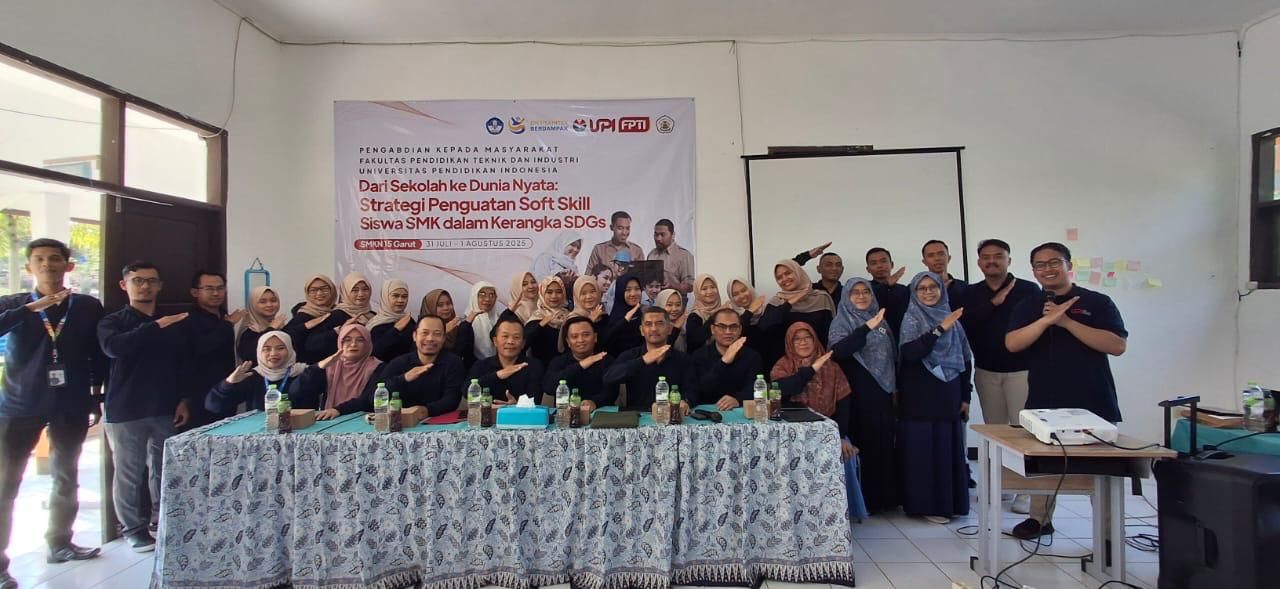 FPTI UPI Hadirkan Workshop Microlearning Bermuatan SDGs untuk Guru SMK Dalam Rangka Membina Soft Skills Siswa