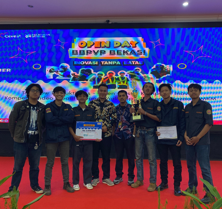 Mahasiswa FPTI UPI TIM AMEA Raih Juara 3 Kompetensi Inovasi Teknologi Nasional BBPVP Bekasi 2025 dengan Mesin Roaster Berbasis IoT
