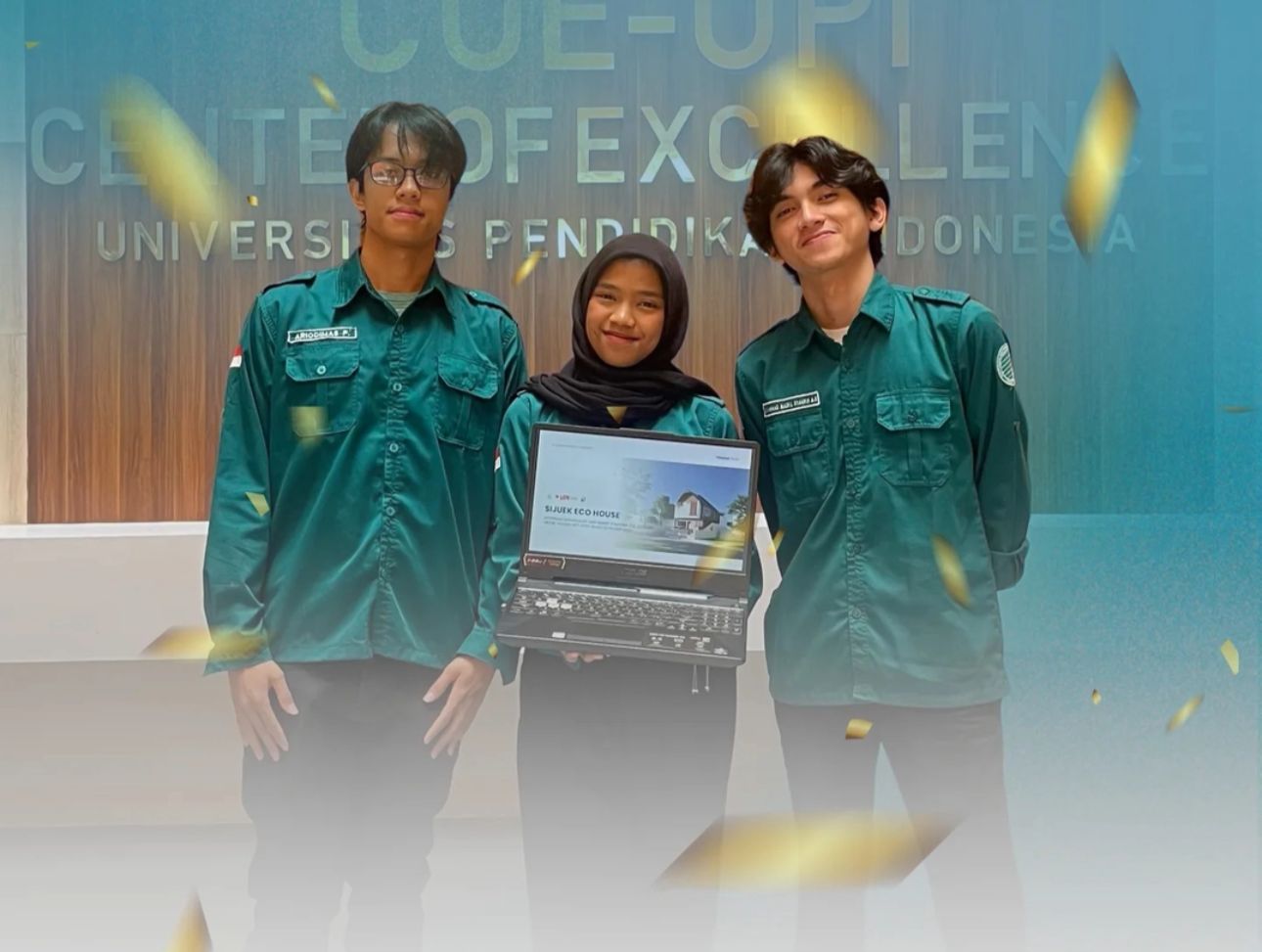 Tim TRINAGE FPTI UPI Raih Juara 3 Nasional pada Eco House Design Competition 2025