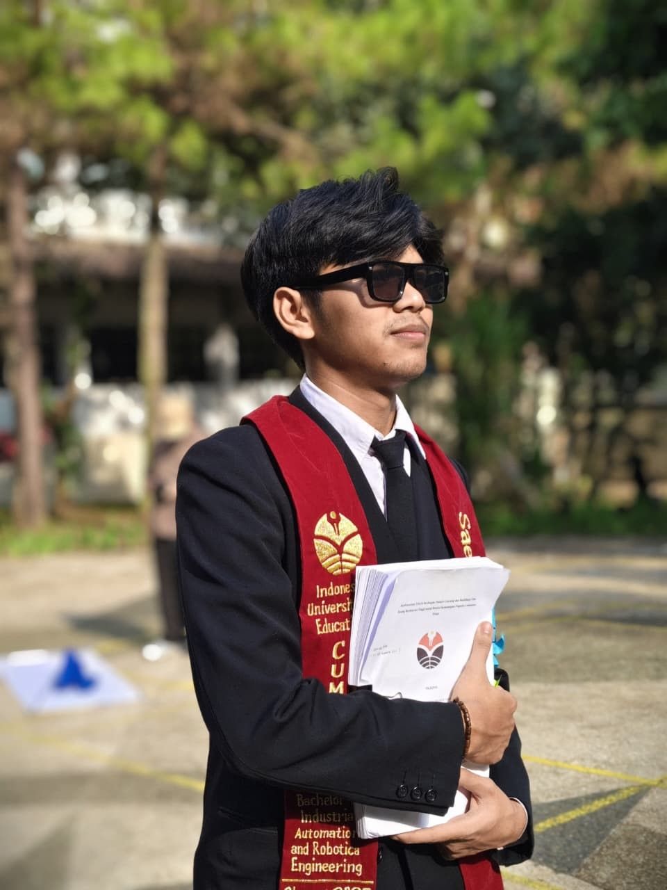 Gas Dulu, Sambil Belajar: Cerita Saepul Rohman mahasiswa FPTI UPI Menginspirasi Implementasi SDGs melalui Pendidikan Vokasi dan Inovasi Teknologi