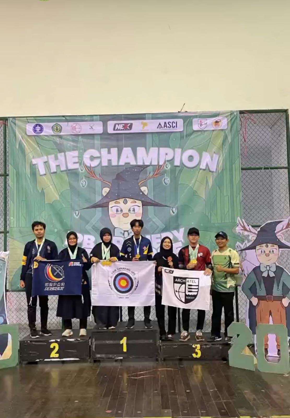 Mahasiswa FPTI UPI Raih Medali Emas di IPB Archery Open 2025