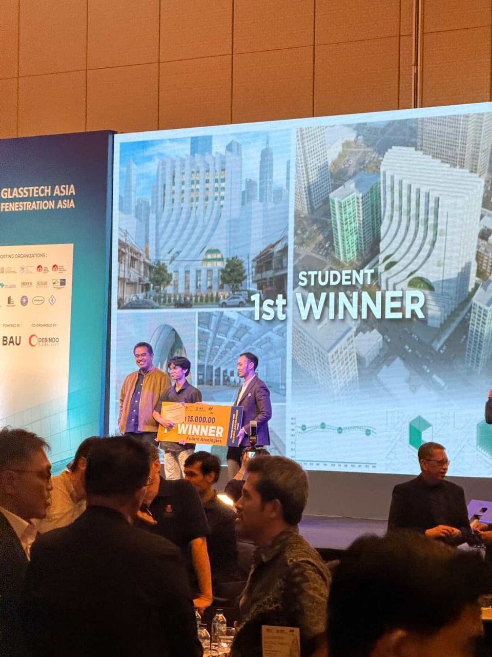 Mahasiswa Arsitektur FPTI UPI Raih Juara 1 Nasional dalam Sayembara Desain Fasad “Future Arcologies”