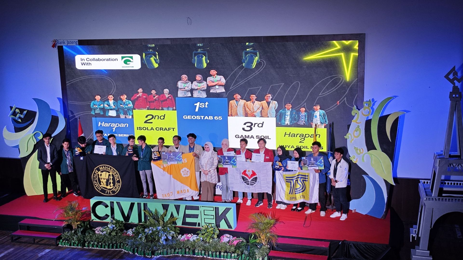 Tim Isola Craft Raih Juara 2 National Geotechnic Competition 2025