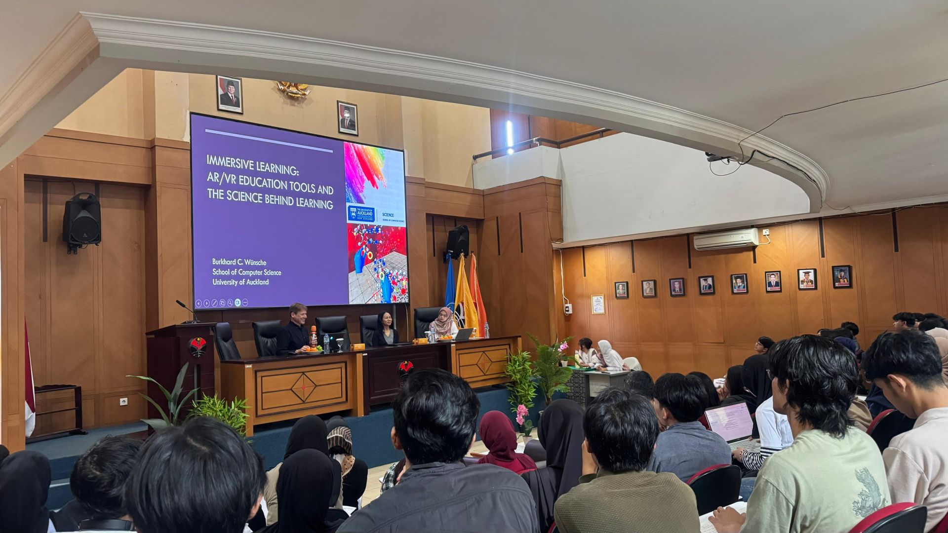 Prodi Arsitektur FPTI UPI Hadirkan Pakar komputasi visual dari University of Auckland dalam Kuliah Tamu Arsitektur