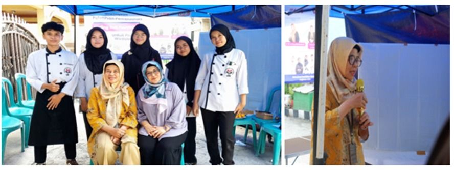 Prodi Pendidikan Tata Boga FPTI UPI Melakukan Kegiatan Pengabdian Kepada Masyarakat dalam Bentuk Pelatihan Pembuatan Puding Roti Peuyeum sebagai Produk Wirausaha kepada Ibu Rumah Tangga di Desa Margaasih