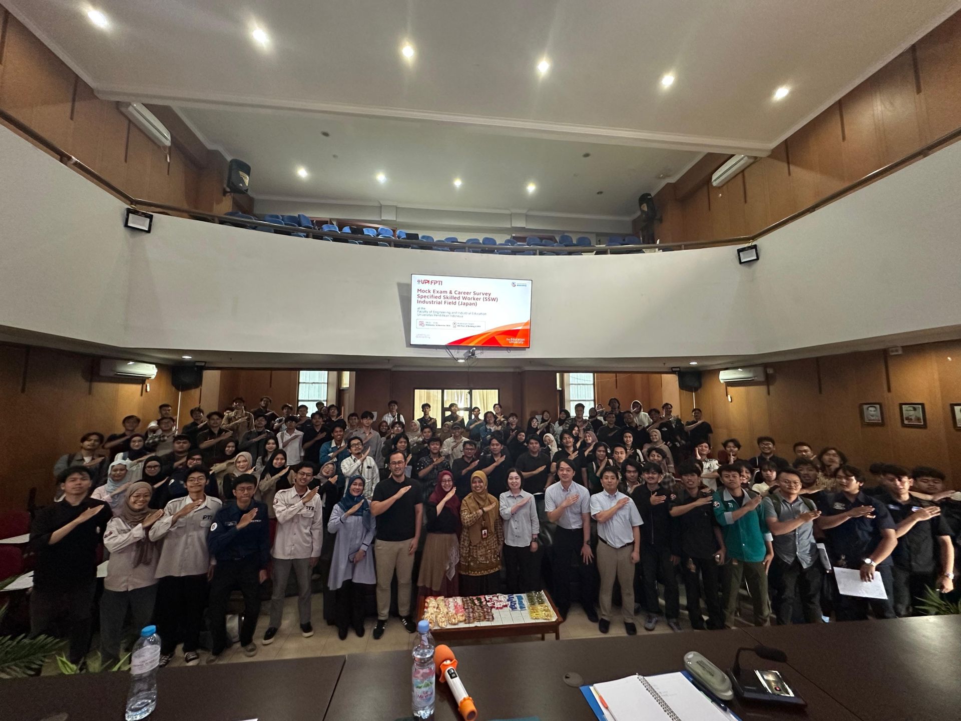 Mahasiswa FPTI UPI Ikuti Mock Exam SSW Industri Jepang Bersama Pemerintah Prefektur Ibaraki