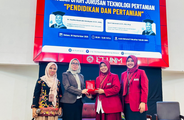 Promoting Green Skills in Agricultural TVET: UPI Delivers Keynote Lectures on Green Curriculum and Functional Food Innovation at UNM