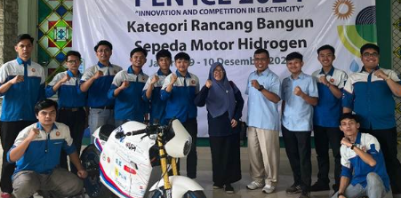 UPI Students Build Hydrogen Motorcycle Prototype to Advance Green Mobility Innovation