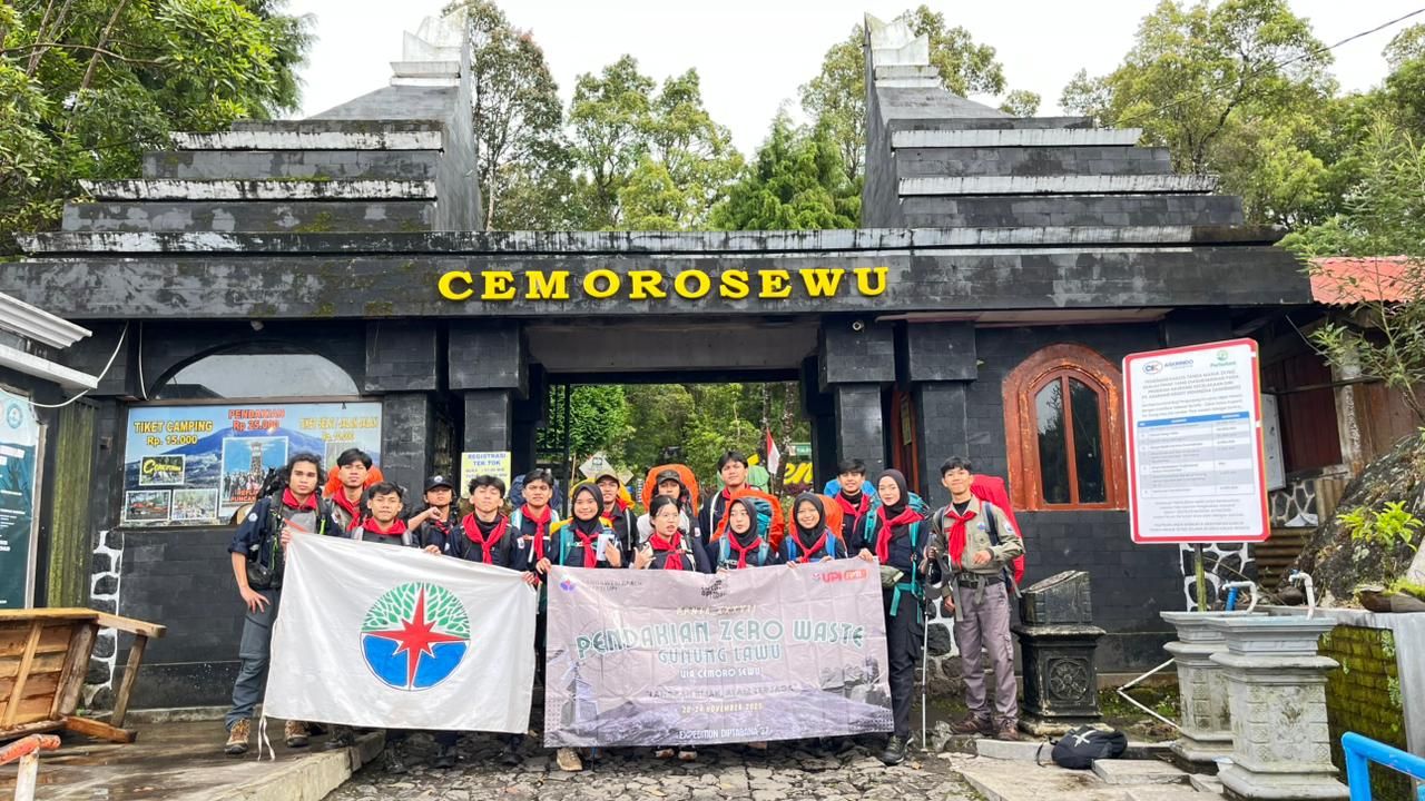 Ekspedisi Dipta Bana 37 Gandawesi FPTI UPI Terapkan Zero Waste di Gunung Lawu