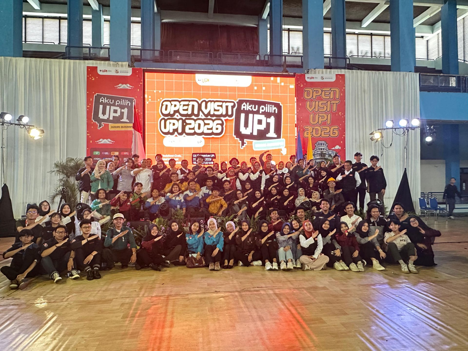 Open Visit UPI 2026 “Aku Pilih UPI”: FPTI Sambut Antusiasme Calon Mahasiswa Secara Interaktif