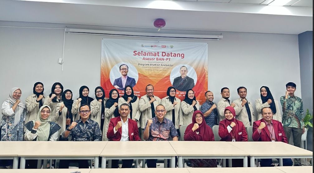 Prodi Arsitektur S1 FPTI UPI Raih Akreditasi Unggul dari BAN-PT