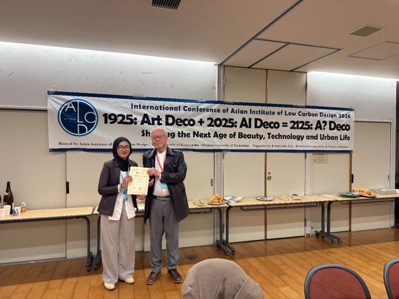 Mahasiswa Arsitektur FPTI UPI Raih Best Presenter Award pada Konferensi Internasional AILCD 2026 di Jepang