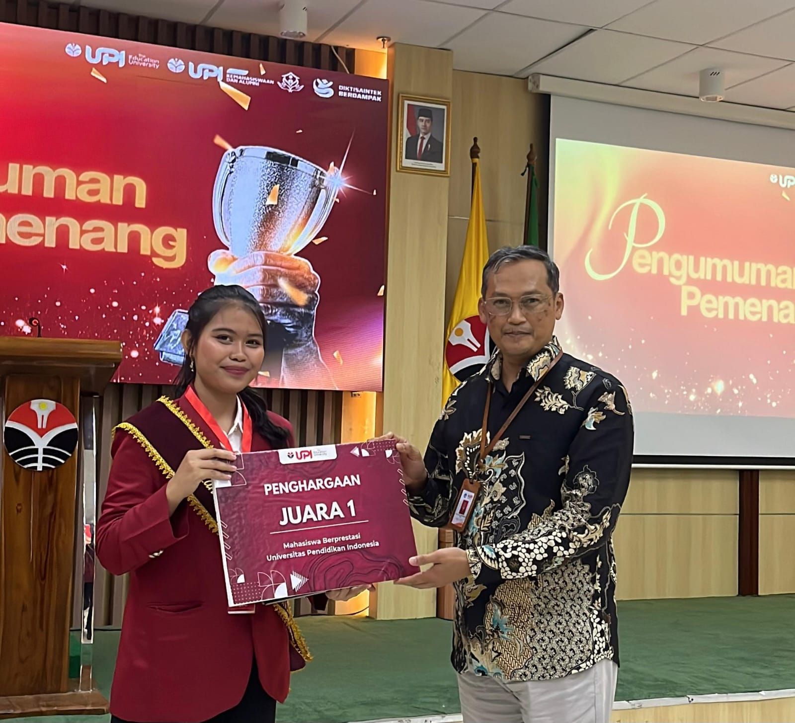Mahasiswa Prodi Arsitektur Raih Juara 1 pada Final Pemilihan Mahasiswa Berprestasi UPI 2026