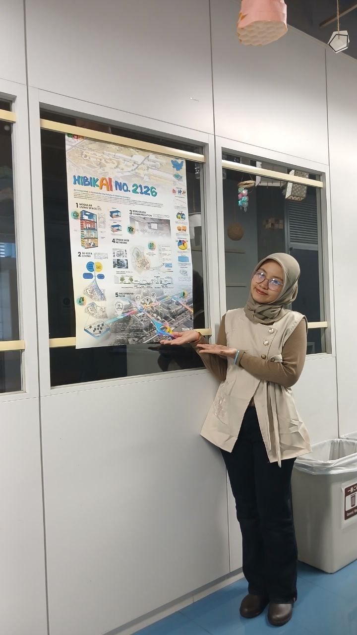 Rahma Sari Hidayat Mahasiswa Arsitektur FPTI UPI Raih Honorable Mention pada AILCD Workshop 2026 di Jepang