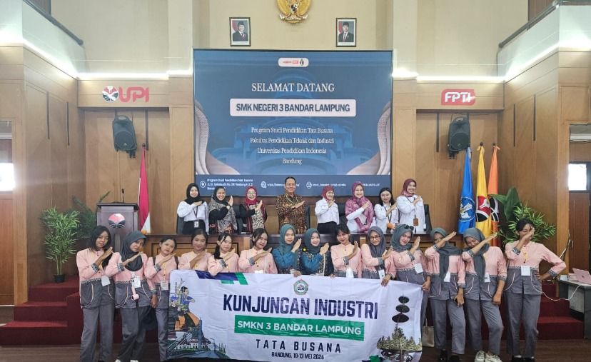 Program Studi Pendidikan Tata Busana FPTI UPI Terima Kunjungan Edukatif dari SMK Negeri 3 Bandar Lampung