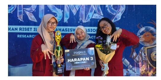 Tim AKSARA Mahasiswa Prodi Teknik Logistik FPTI UPI Raih Juara Harapan III pada PRISMA IX Tingkat Nasional