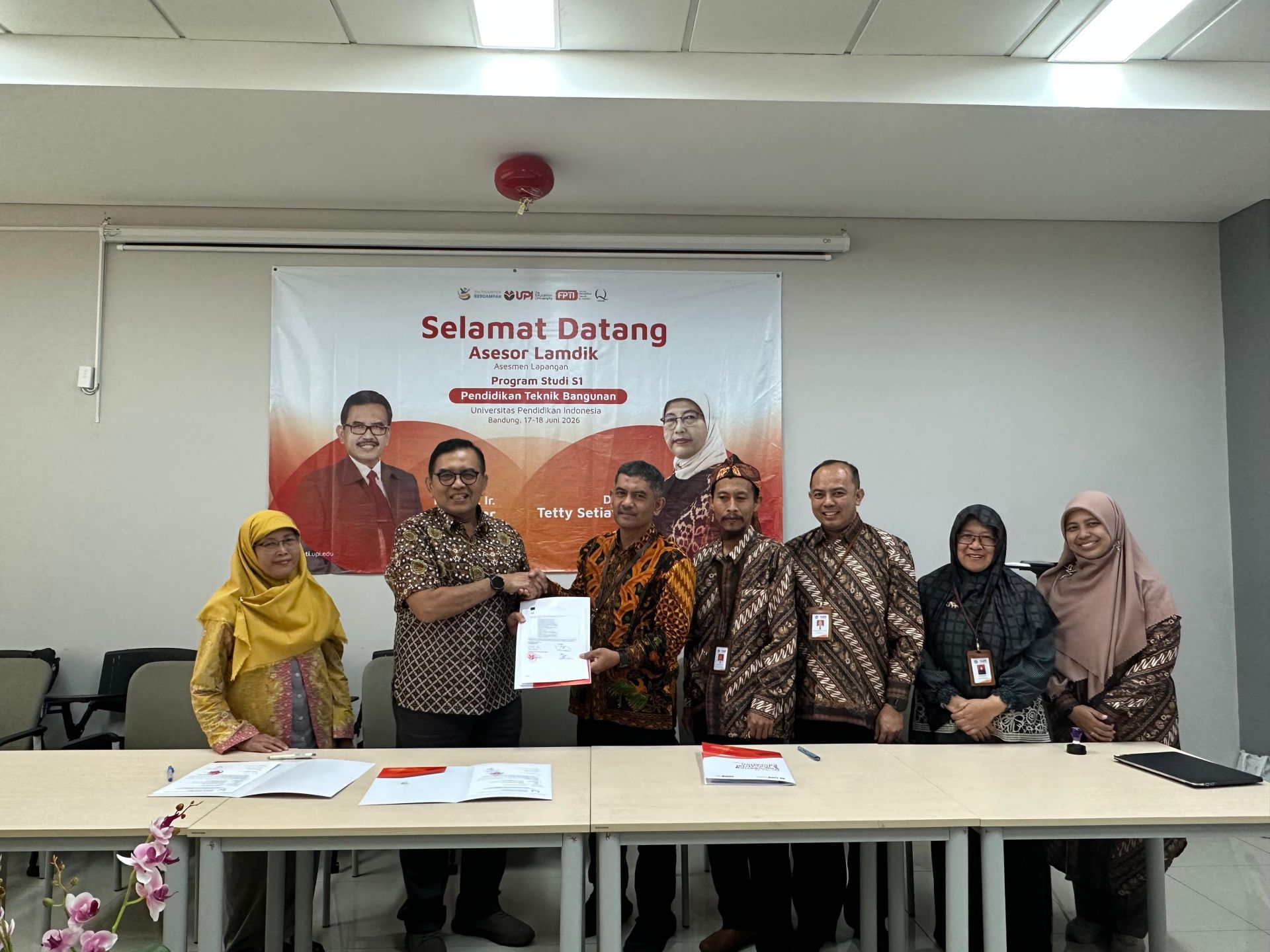Program Studi Pendidikan Teknik Bangunan FPTI UPI Resmi Sandang Akreditasi Unggul dari LAMDIK